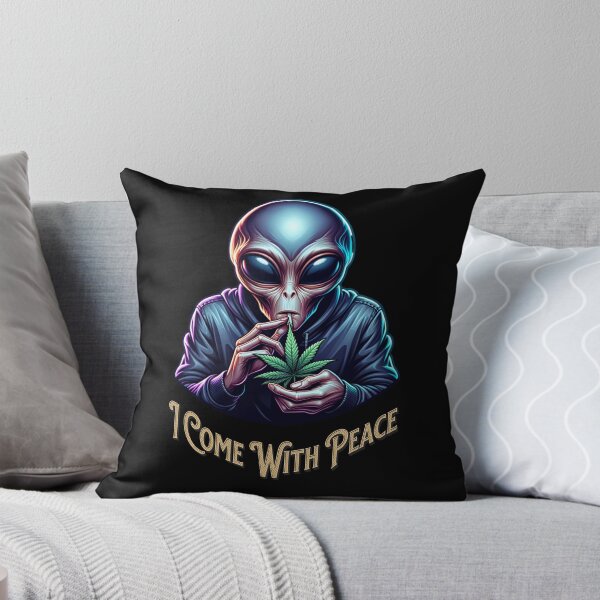 Item preview, I Come With Peace Alien Smoker designed and sold by JoeZigns81.