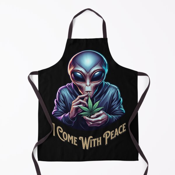 Item preview, I Come With Peace Alien Smoker designed and sold by JoeZigns81.