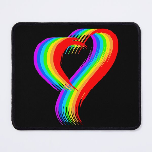Item preview, Rainbow Heart Pride Pop Art V1a designed and sold by RetrospectUK.