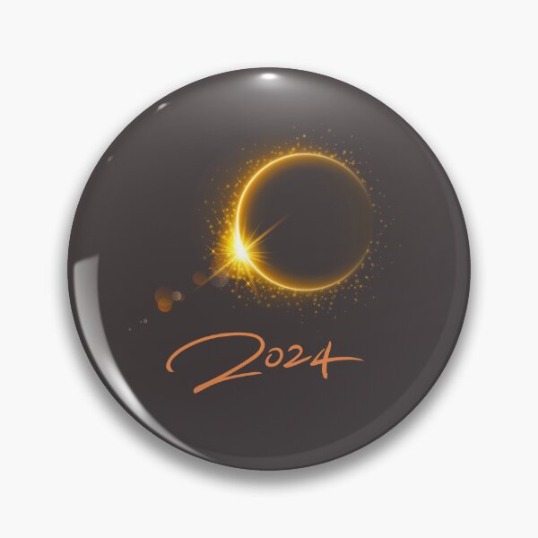 Item preview, Solar Eclipse Twice In Lifetime 2024 designed and sold by ArtEpicDesigns.