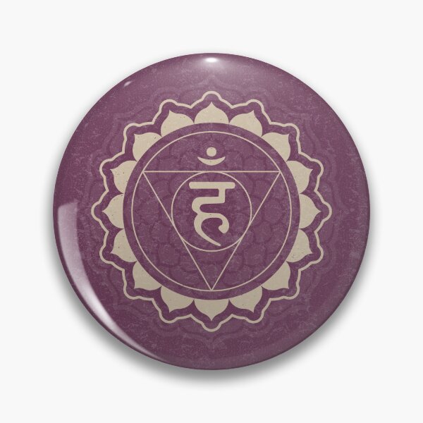 Item preview, Throat Chakra Mandala - Beet + Dove designed and sold by Irene Estelle.