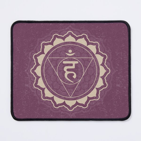 Item preview, Throat Chakra Mandala - Beet + Dove designed and sold by Irene Estelle.