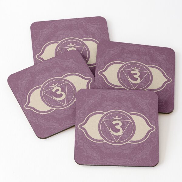 Item preview, Third Eye Chakra Mandala - Beet + Dove designed and sold by Irene Estelle.