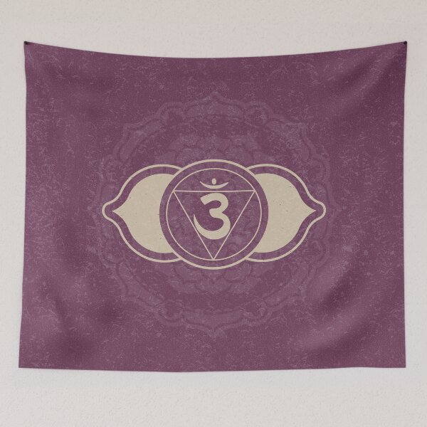 Item preview, Third Eye Chakra Mandala - Beet + Dove designed and sold by Irene Estelle.