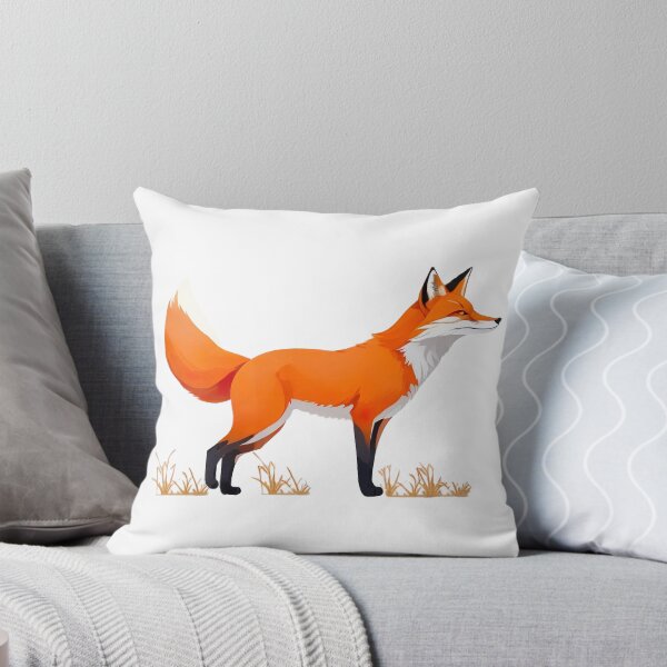 Item preview, Friendly fox at the edge of the field Red fox designed and sold by Frostquest.