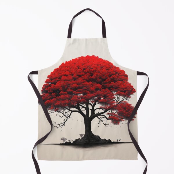 Item preview,  Chestnut tree | Red minimalism designed and sold by ComicsFactory.