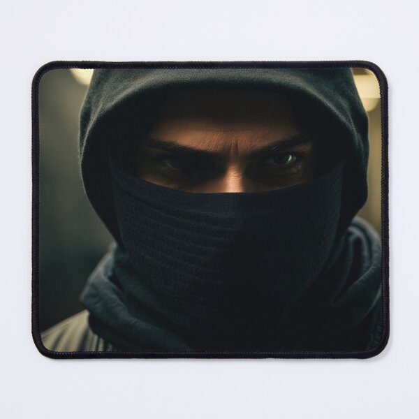 Item preview, Angry robber with hoodie and mask designed and sold by stevanovicigor.