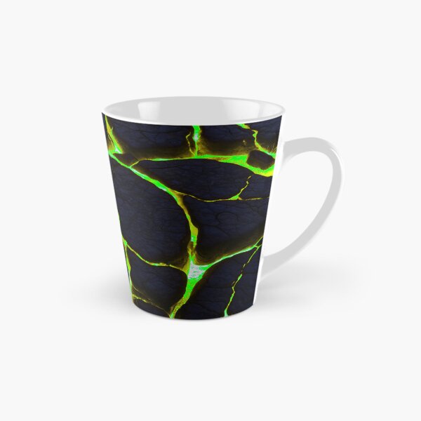 Item preview, Beautiful Green Lava On Fire - Cracking Rocks  designed and sold by SassyArtistry.