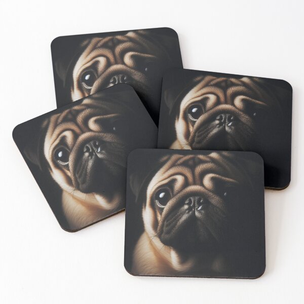 Item preview, Pug Portrait designed and sold by Whole Another Level.