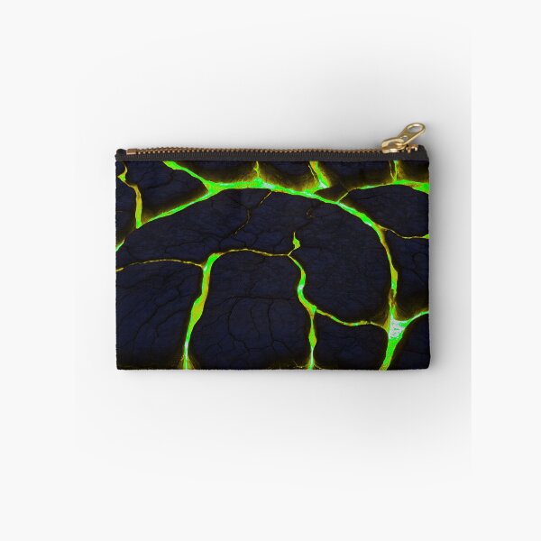 Item preview, Beautiful Green Lava On Fire - Cracking Rocks  designed and sold by SassyArtistry.