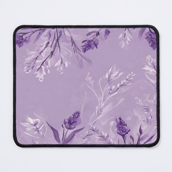 Item preview, Purple and white floral pattern. Fashionable designed and sold by Erik Visnievskij.