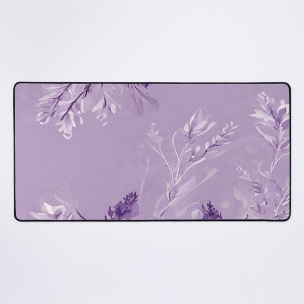 Item preview, Purple and white floral pattern. Fashionable designed and sold by Erik Visnievskij.