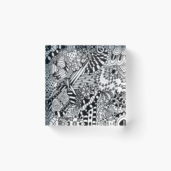 Item preview, Zentangle Pattern 1 designed and sold by artistkpa.