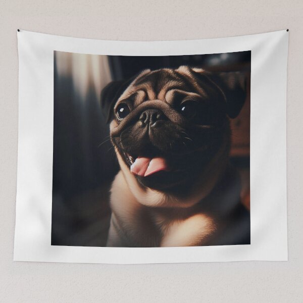 Item preview, Pug Portrait designed and sold by Whole Another Level.