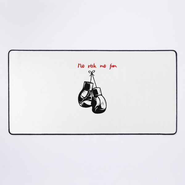 Item preview, no risk no fun, gym, mat, combat sports designed and sold by HyperMotivation.
