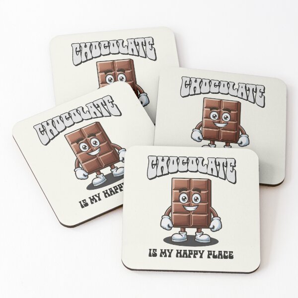 Item preview, Chocolate Is My Happy Place designed and sold by RockBeeDesigns.