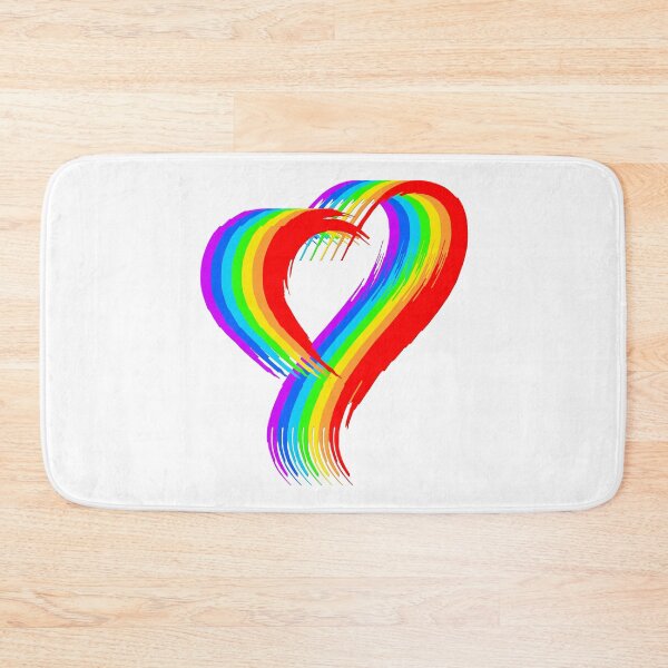 Item preview, Rainbow Heart Pride Pop Art V2a designed and sold by RetrospectUK.