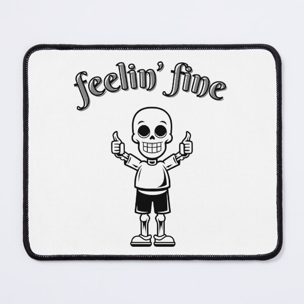 Item preview, Feelin' Fine skeleton designed and sold by waveAFY.