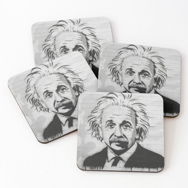 Item preview, albert einstein banksy street art designed and sold by martin max.