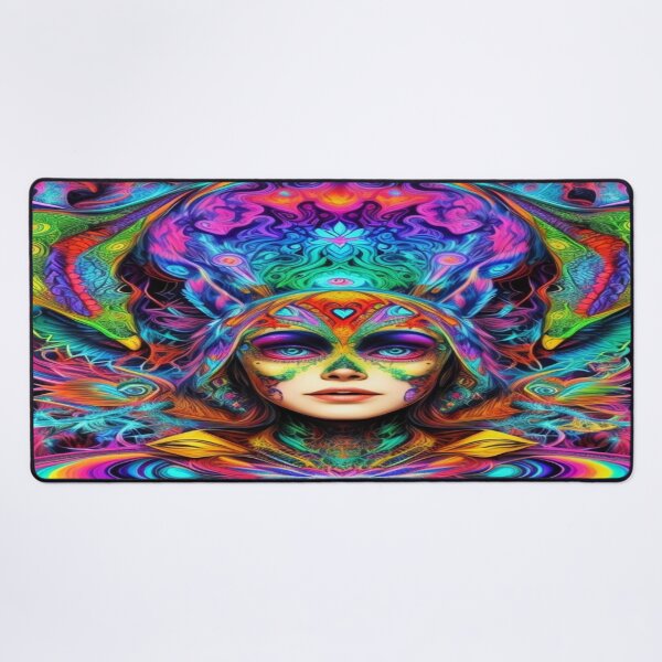 Item preview,  Psychedelic experience, portrait of lady. designed and sold by Cherryblossom50.