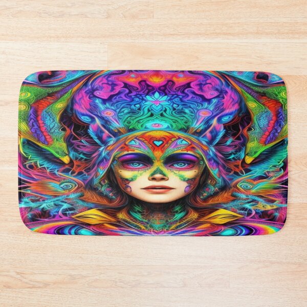 Item preview,  Psychedelic experience, portrait of lady. designed and sold by Cherryblossom50.