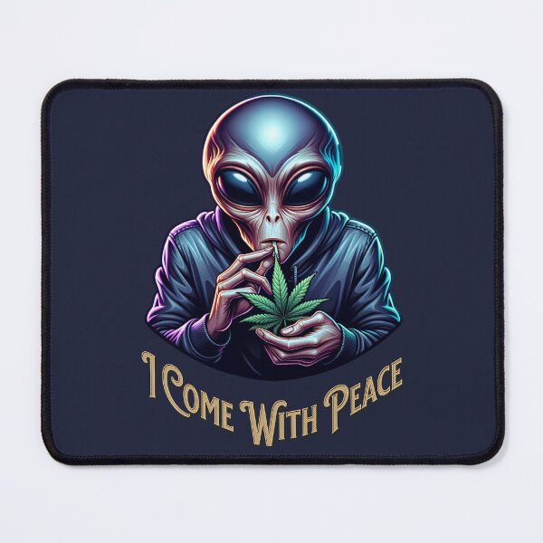 Item preview, I Come With Peace Alien Smoker designed and sold by JoeZigns81.