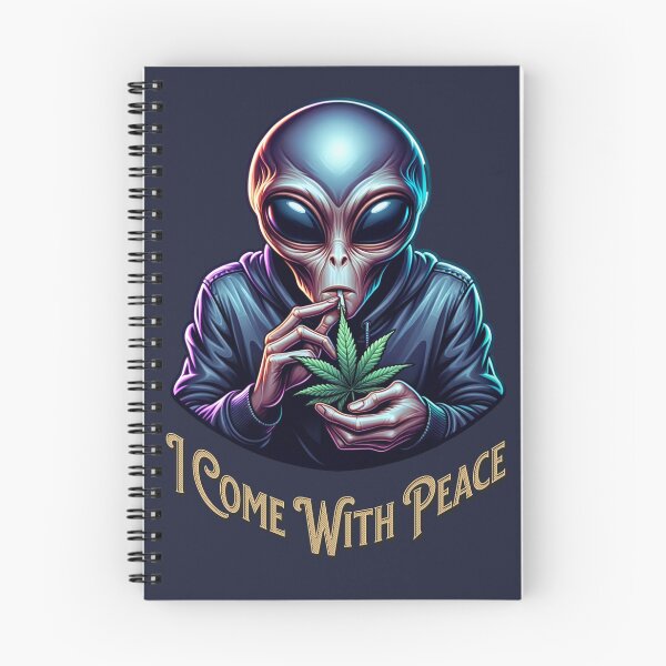 Item preview, I Come With Peace Alien Smoker designed and sold by JoeZigns81.