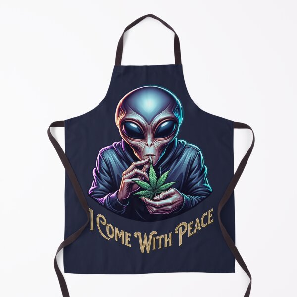 Item preview, I Come With Peace Alien Smoker designed and sold by JoeZigns81.
