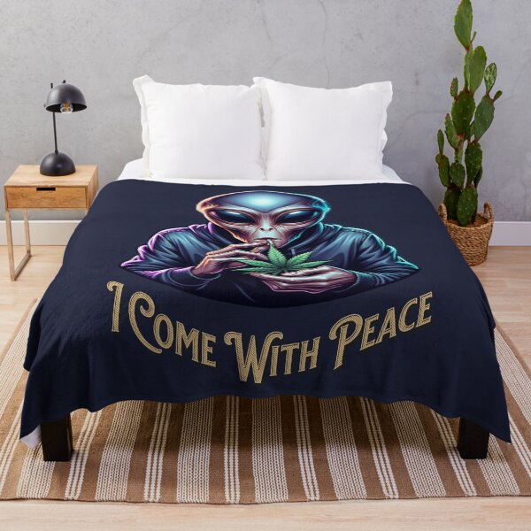 Item preview, I Come With Peace Alien Smoker designed and sold by JoeZigns81.