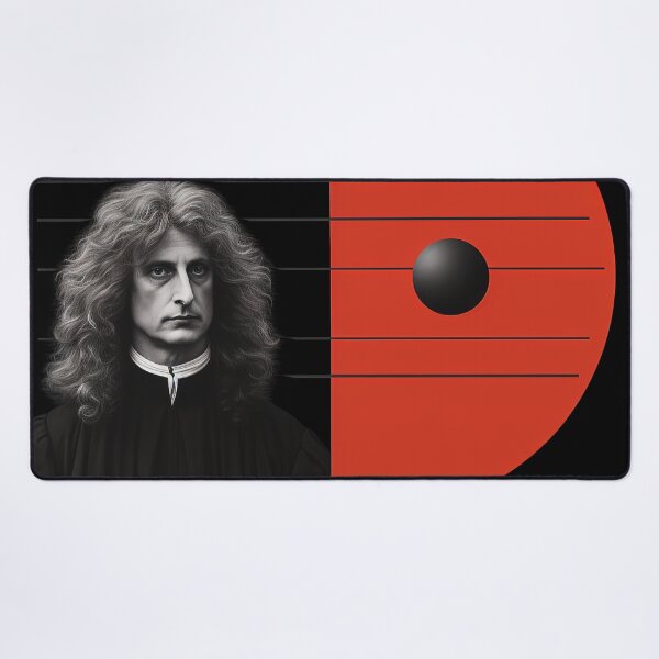 Item preview, Christiaan Huygens | Red minimalism designed and sold by ComicsFactory.