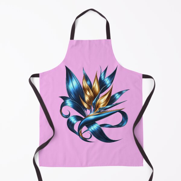 Item preview, Creative plants representation in blue and gold shine designed and sold by AD-Digital-Art.