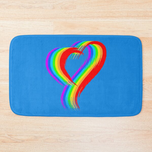 Item preview, Rainbow Heart Pride Pop Art V3a designed and sold by RetrospectUK.