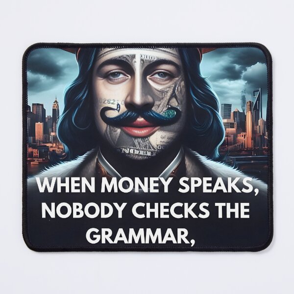 Item preview, When Money Speaks, Nobody Checks the Grammar designed and sold by Arte-Excellency.