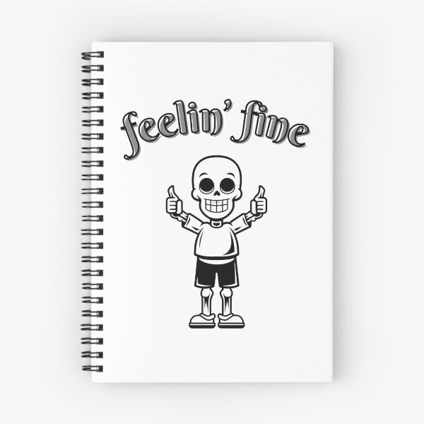 Item preview, Feelin' Fine skeleton designed and sold by waveAFY.