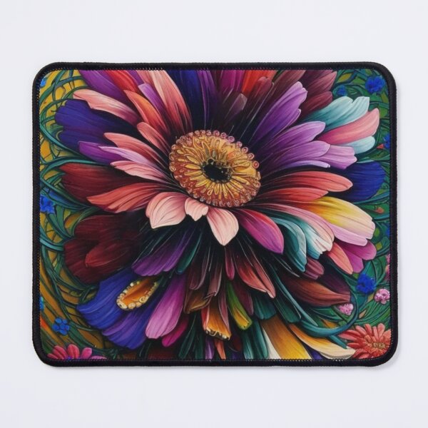 Item preview, Whimsical Flowers in Vivid Colors designed and sold by Beyond The Canvas.