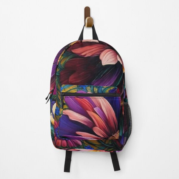 Item preview, Whimsical Flowers in Vivid Colors designed and sold by Beyond The Canvas.