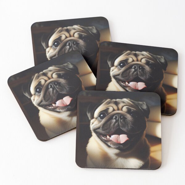 Item preview, Pug Portrait designed and sold by Whole Another Level.