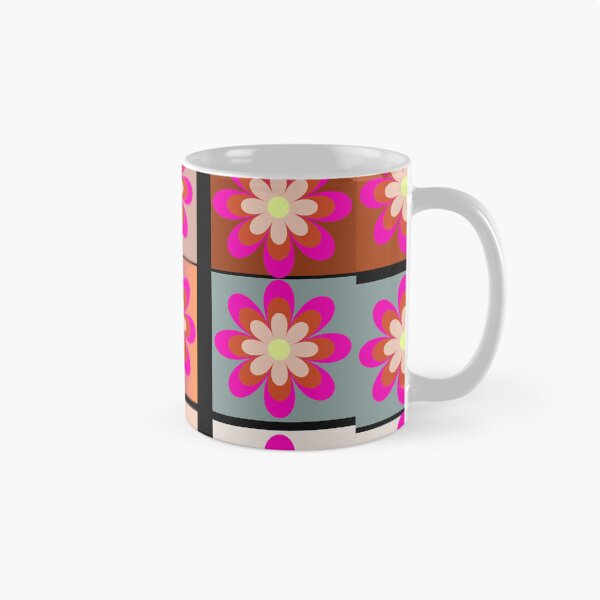 Item preview,  Funky Retro Psychedelic Flowers Groovy 4 Pattern Comforter designed and sold by LLdreams.