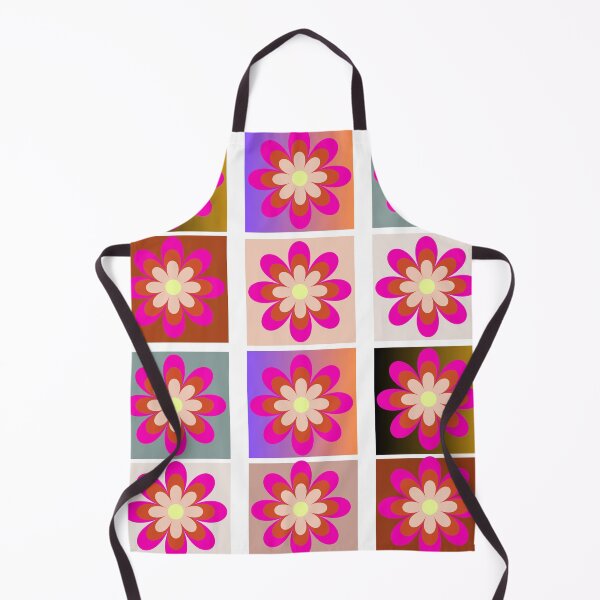 Item preview,  Funky Retro Psychedelic Flowers Groovy 4 Pattern Comforter designed and sold by LLdreams.