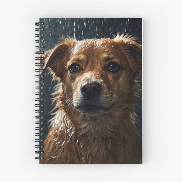 Item preview, Cute little dog pet in shower rain designed and sold by stevanovicigor.