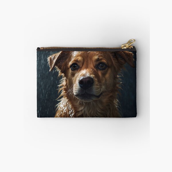 Item preview, Cute little dog pet in shower rain designed and sold by stevanovicigor.