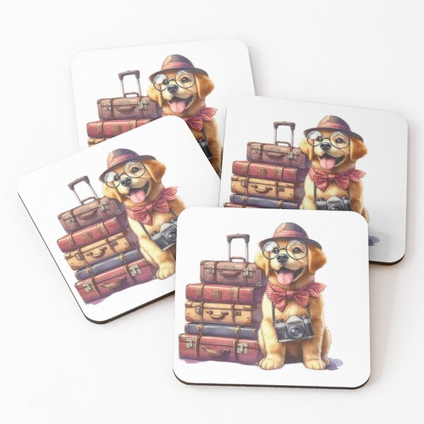 Item preview, Perro viajero  designed and sold by Bit Canvas.