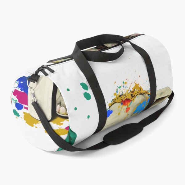 Item preview, Banksy sad bear Colorful Elephant Fun designed and sold by DeMuurdecoratie.