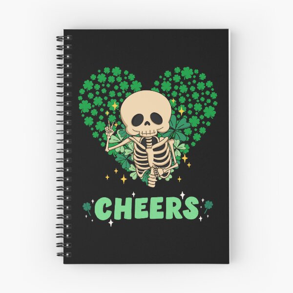 Item preview, St. Patrick's Day - lovely skeleton CHEERS designed and sold by Weknes.