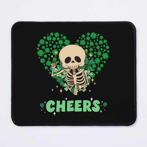 Item preview, St. Patrick's Day - lovely skeleton CHEERS designed and sold by Weknes.