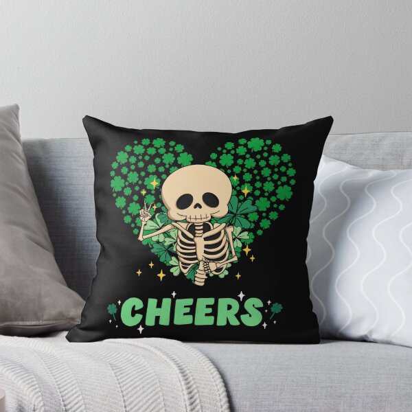 Item preview, St. Patrick's Day - lovely skeleton CHEERS designed and sold by Weknes.
