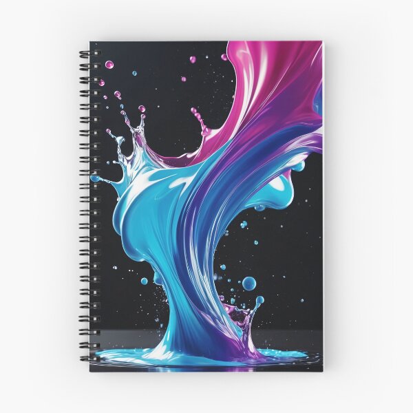 Item preview, Colorful vibrant dynamic fluid pour and splash designed and sold by stevanovicigor.