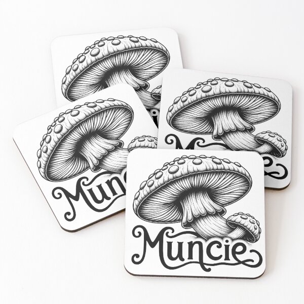 Item preview, Shroomin' Muncie designed and sold by MuncieMapCo.