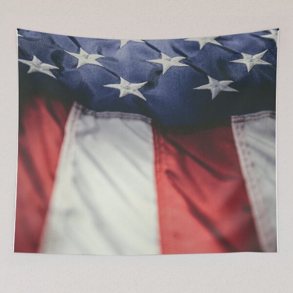 Item preview, Capturing the Essence: A Patriotic Portrait of the American Flag designed and sold by PygmyTitan Photo.