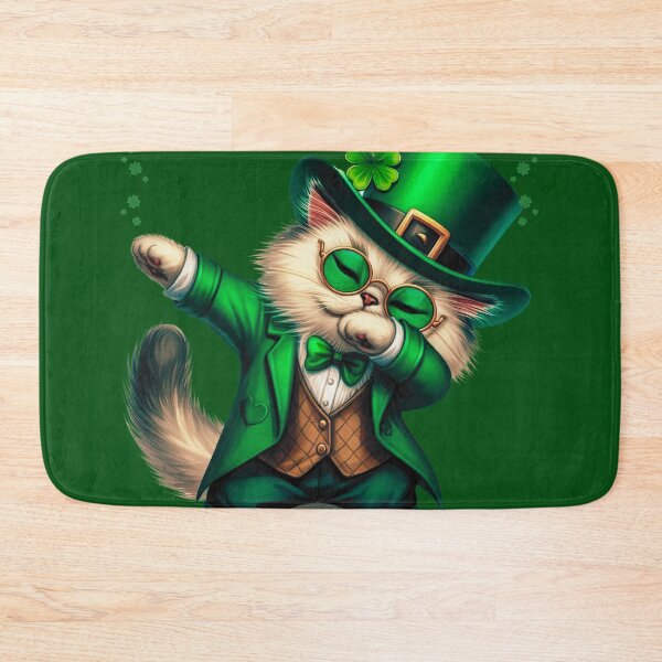Item preview, Dabbing Cat St Patrick Day designed and sold by JackAMM.